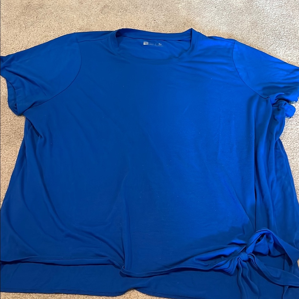 Xersion Royal Blue Women's Short Sleeve Tee